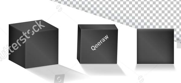 Flat Square Box Mockup Download
