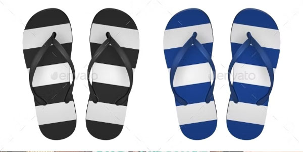 Flip Flops PSD Mockup