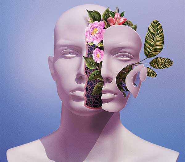 Floral Faces - Photoshop Action