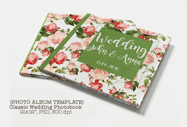 Wedding Photos Album Template