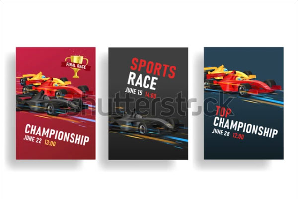 Flyer for Racing Night Tournament