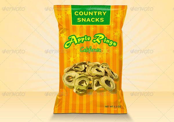 Foil Pouch Packaging Mock-Up