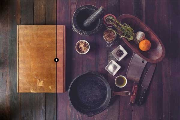 Food 65 Typography Photoshop Actions