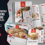 Food Menu Bifold-Trifold Brochure
