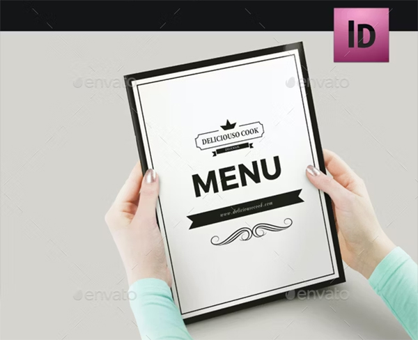 Food Menu Brochure Design Template