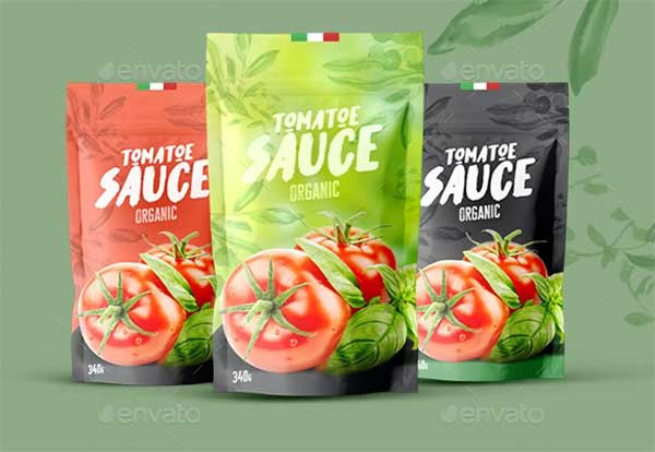 Food Package Mockup