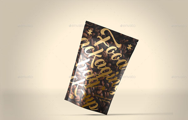 Food Packaging Bag Mock-Up