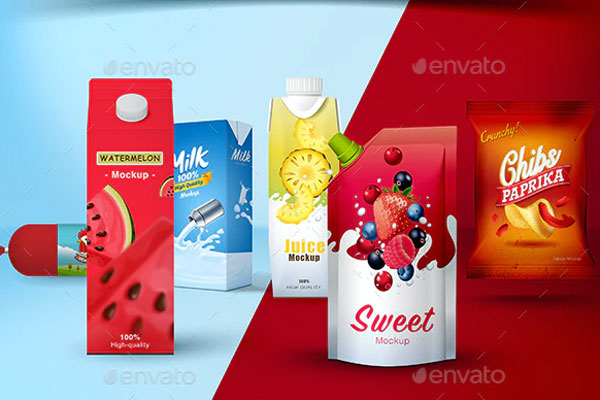 Food Packaging Mockup