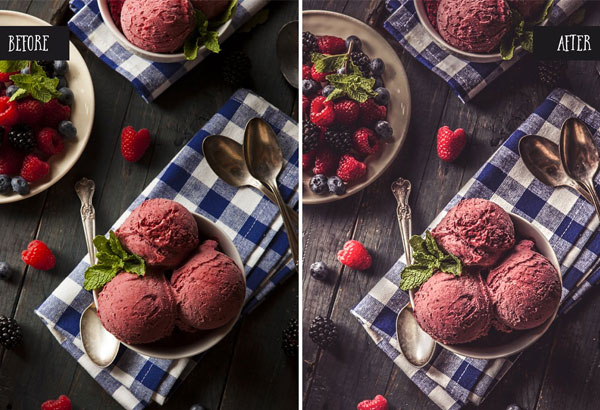 Food Photography Photoshop Actions