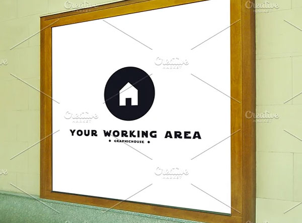 Frame Advertising Mockup