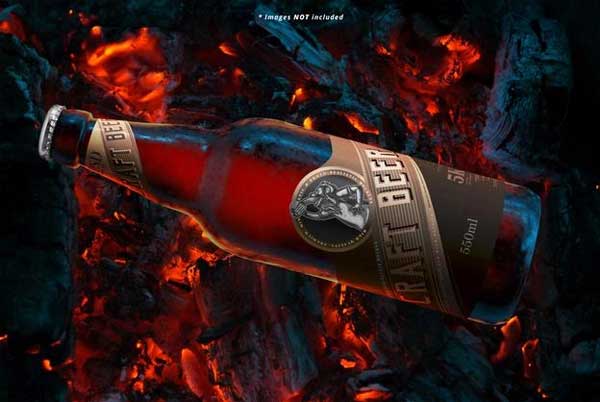 Free Beer Ad Mockups