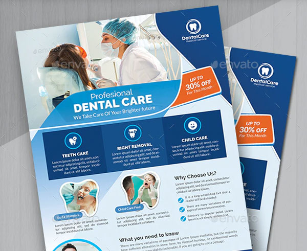 Free Best Dental Flyer Template