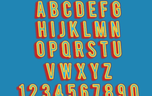 Free Embossed Vector Set