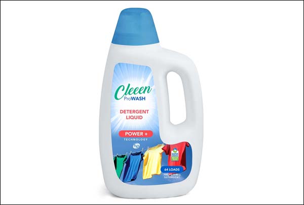 Free Liquid Detergent Bottle Mockup Template