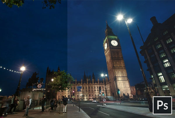 Free Photoshop Action London Fog