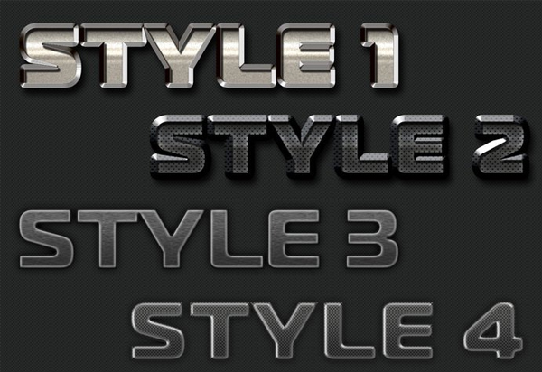 Free Photoshop Metal Style