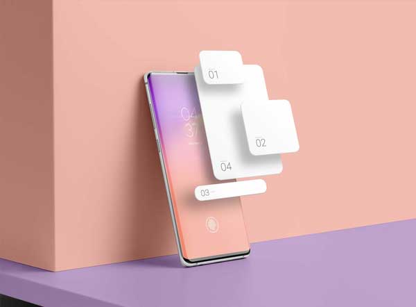 Free Android Smartphone Mockup PSD