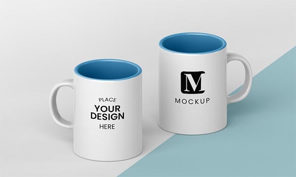 Free Arrangement of Minimal Coffee Mugs