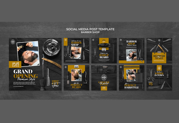 Free Barbershop Instagram Posts