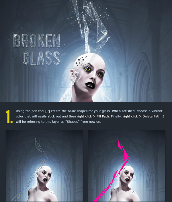 Free Beautiful Broken Glass Texture