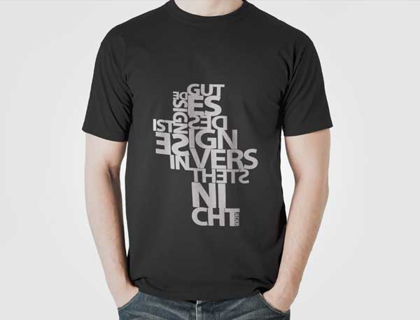 Free Black T-Shirt Design Psd Mockup
