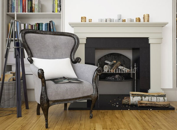 Free Blank Armchair Mockups