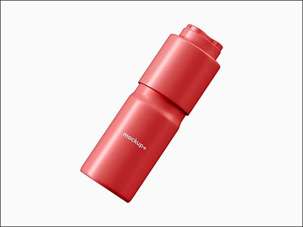 Free Deodorant Spray Bottle Mockup Template