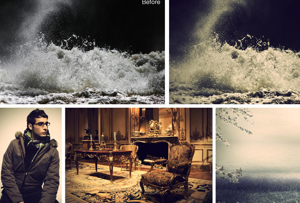 Free Download Vintage Photoshop Action