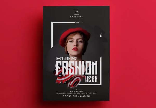 Free Fashion Event Flyer Templates – Free PSD, Ai, Word, Doc, InDesign Formats Download
