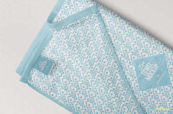 Free Full Towel Mockup