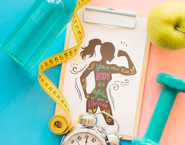 Free Gym Fitness Mockup