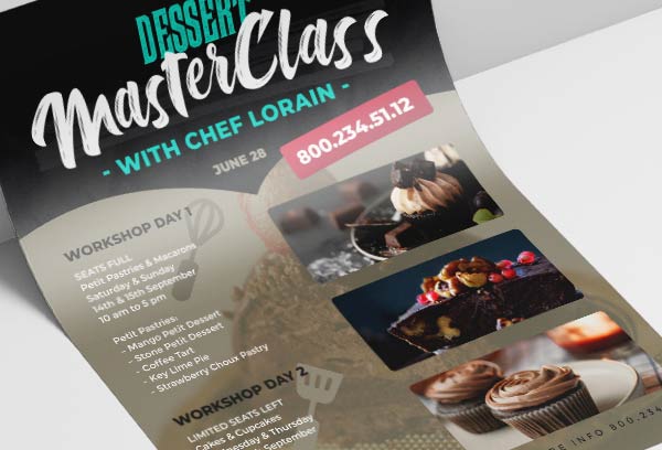 Free Healthy Food Flyer PSD Template