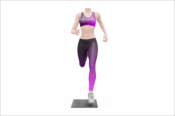 Free Legging Mockups – Realistic Textures and Details for Authentic Presentations | High-Resolution PSD, AI File Formats