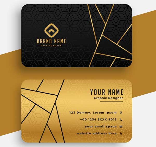 Free PSD Luxury Business Card