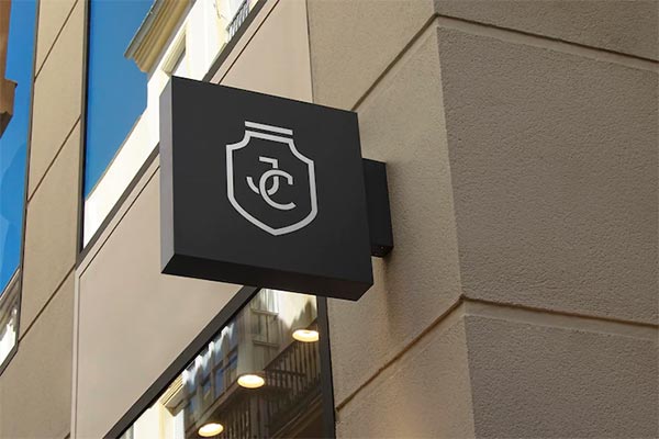 Free PSD Smart Signage Mockup