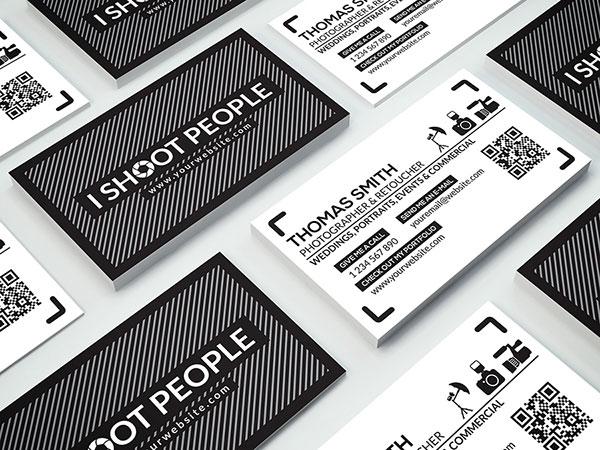 Free Photography Business Card Template