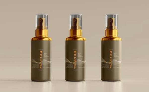 Free PSD Deodorant Bottle Mockup