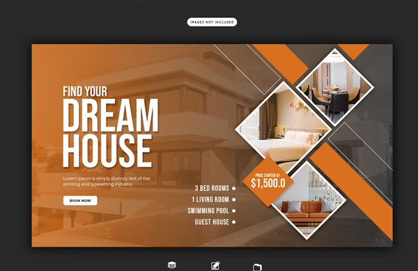 Free Real Estate Event Planner Banner