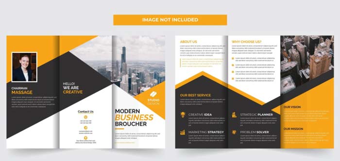 Free Recruitment Trifold Brochure Template