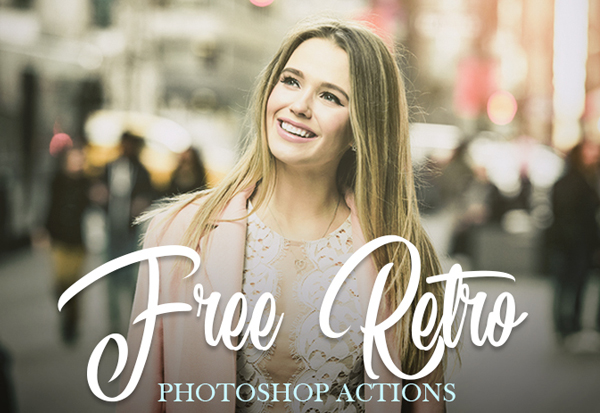 Free Retro Photoshop Action