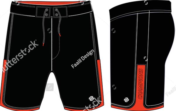 Free Shorts Mockup Download