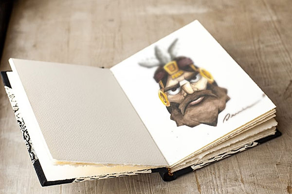 Free Sketchbook Realistic Mockup