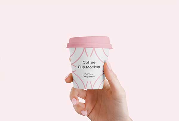 Free Small Coffee Cup Mockup