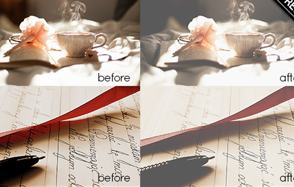 Free Soft Vintage Photoshop Action