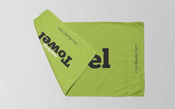 Free Towel PSD Mockups