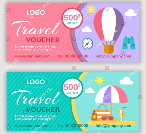 Free Travel Voucher Template Word Download