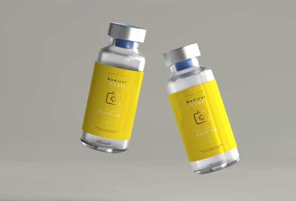 Free Vaccine Vial Mockups