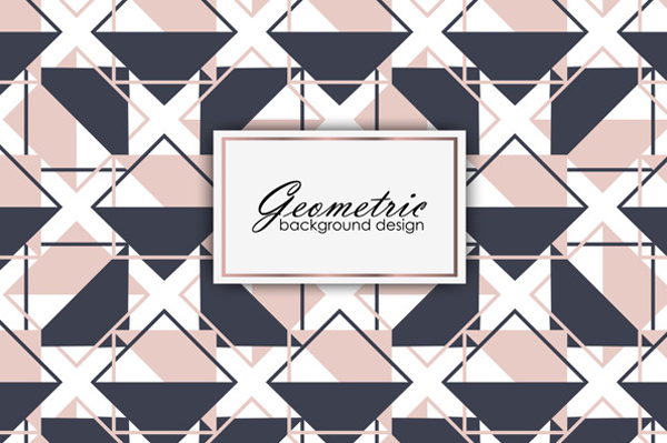 Free Vector Abstract Minimal Geometric Pattern