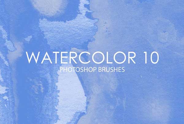 Free Watercolor Photoshop Brushes