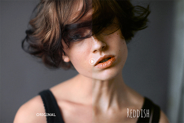 Free Reddish Photoshop Actions